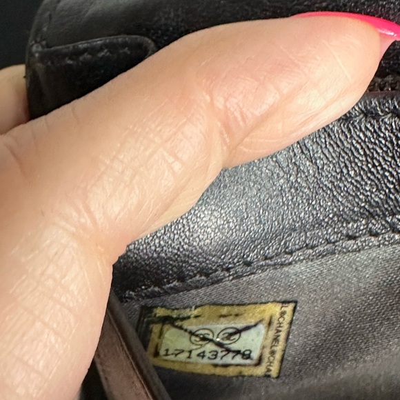 EUC Chanel Camelia wallet- no wear on edges- black. - Picture 4 of 10